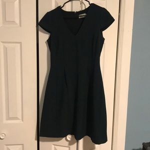 Eliza J Fit and Flare cap sleeve dress